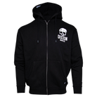 White Scalp Zip Up Hoodie - Black | Dixxon Flannel Co.