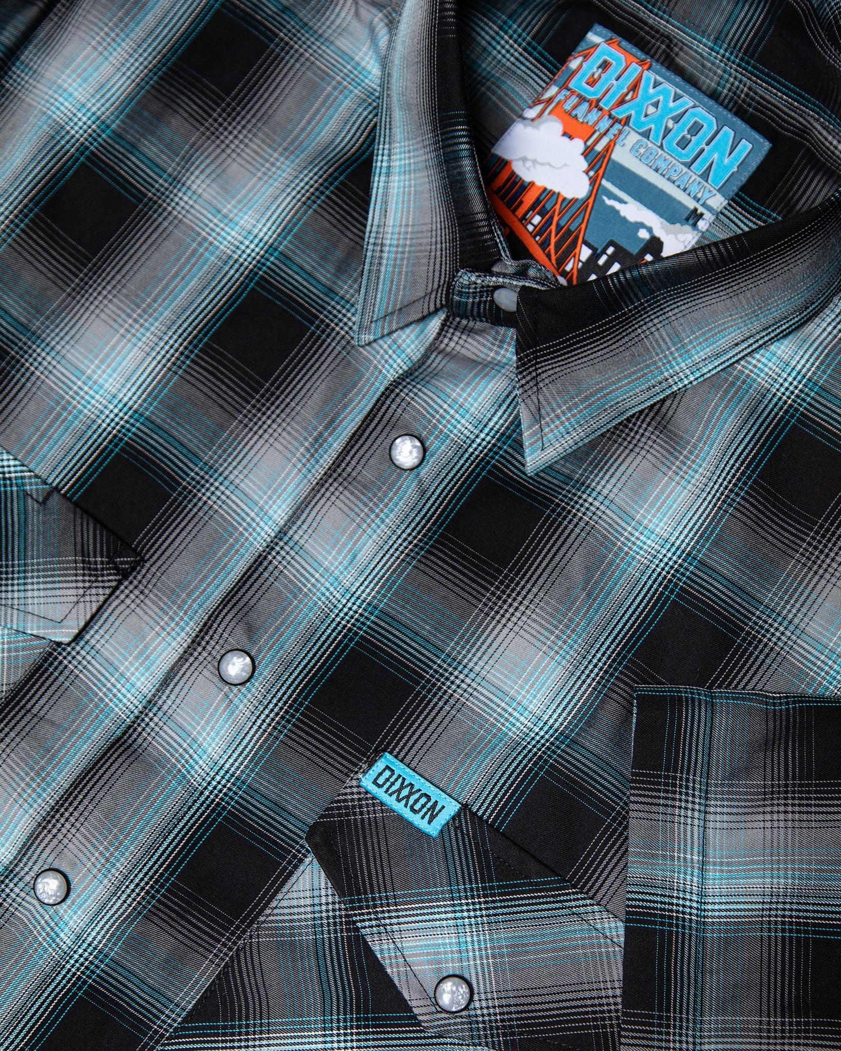 Morning Fog Bamboo Short Sleeve - Dixxon Flannel Co.