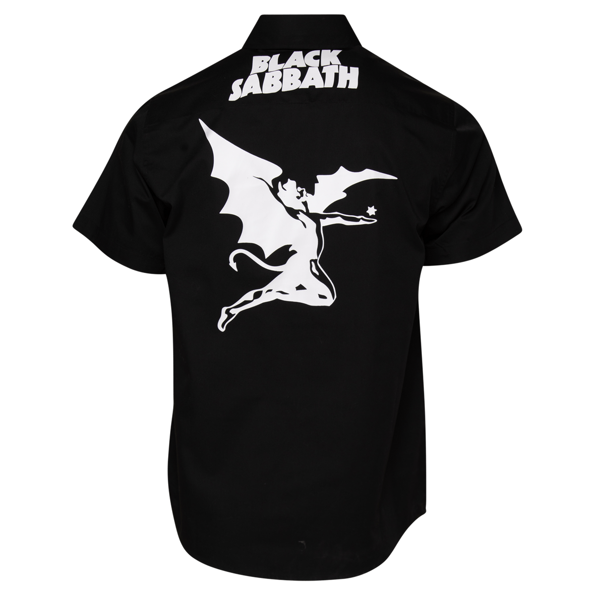 Black Sabbath WorkForce Short Sleeve Work Shirt - Black | Dixxon