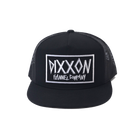 Crusher Trucker Snapback - Black - Dixxon Flannel Co.