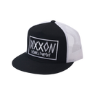 Crusher Trucker Snapback - Black & White - Dixxon Flannel Co.