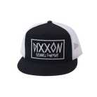 Crusher Trucker Snapback - Black & White - Dixxon Flannel Co.