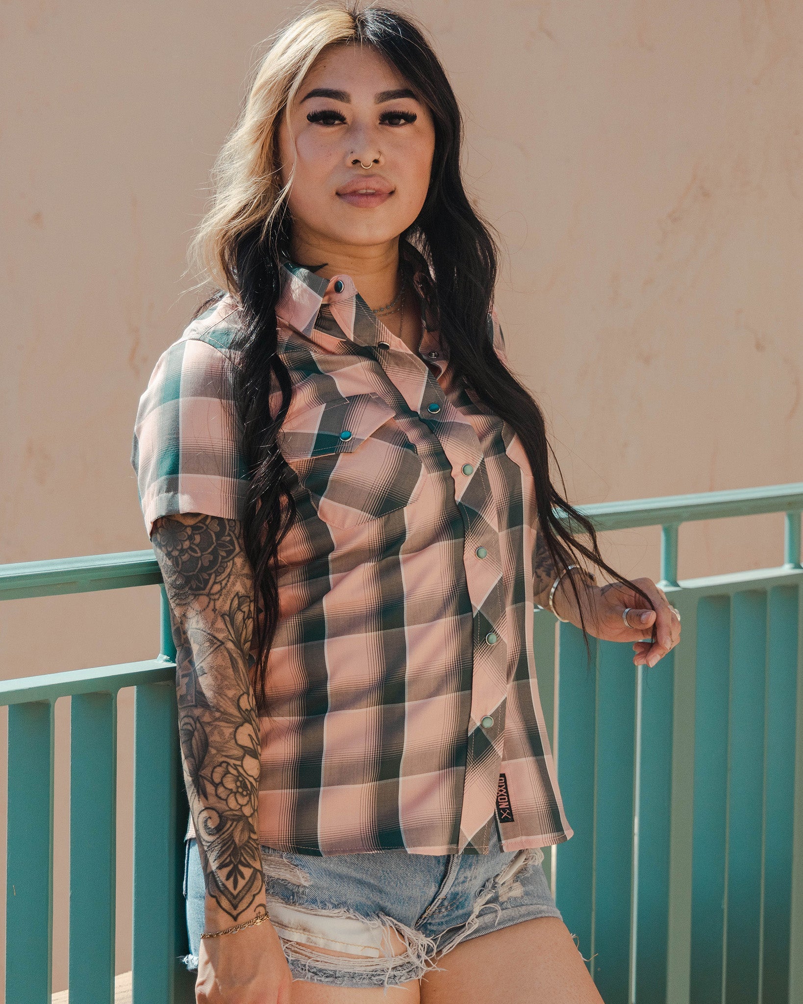 Women's The Pleasanton Bamboo Short Sleeve - Lasso | Dixxon Flannel Co.