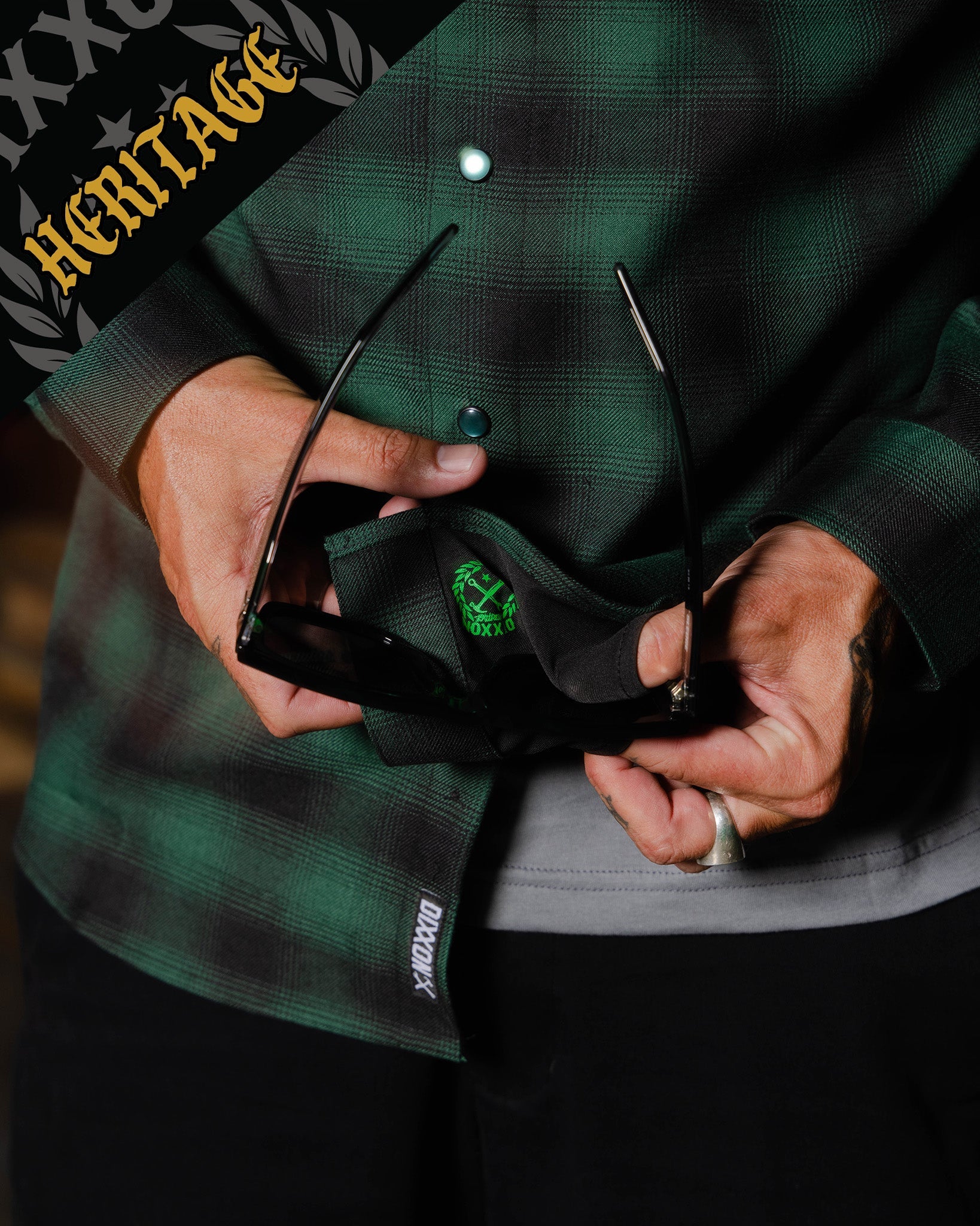 Absinthe Heritage Flannel - Dixxon Flannel Co.