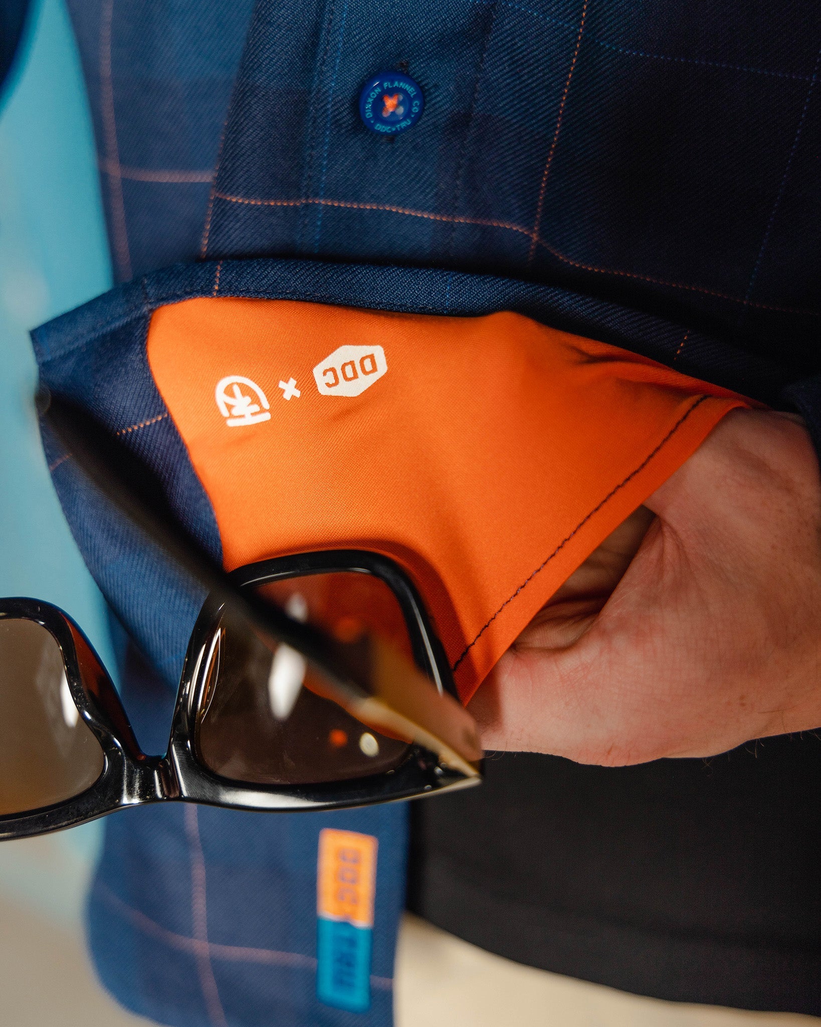 DDC + TRU (Draplin) Flannel - Never - Ending Navy - Dixxon Flannel Co.