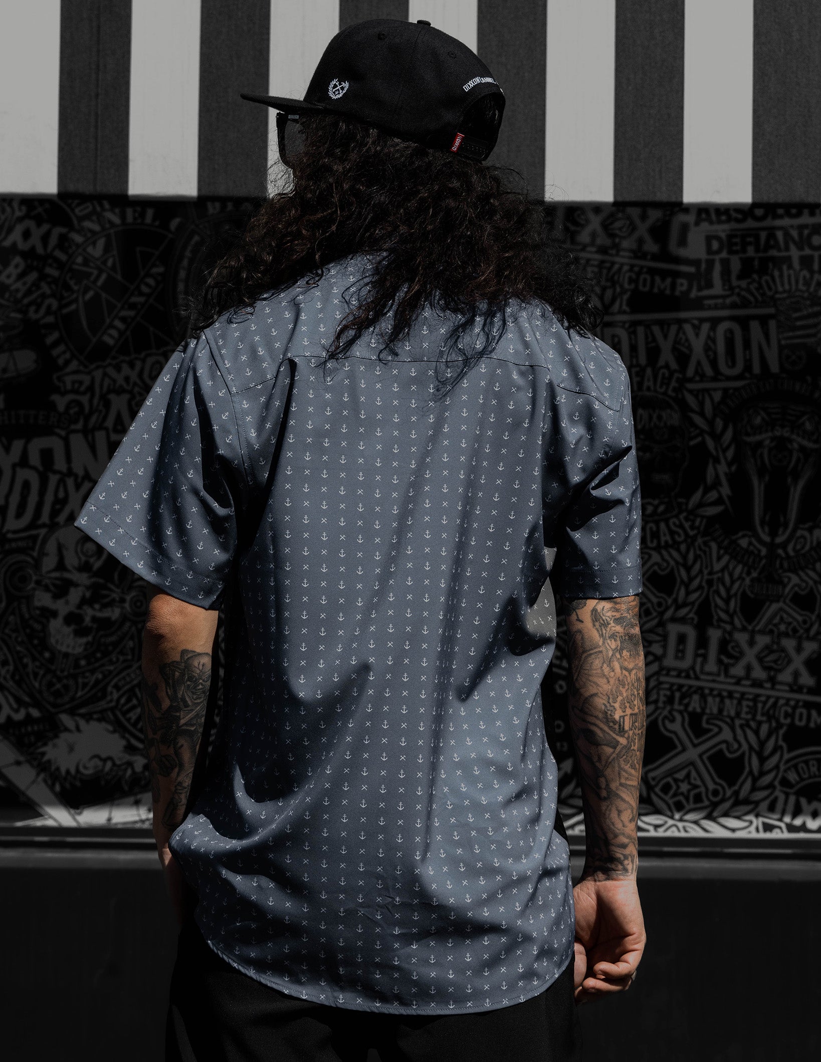 Salty Dog Party Shirt - Grey & White - Dixxon Flannel Co.