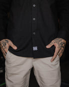 Work Shirt Long Sleeve - Black - Dixxon Flannel Co.