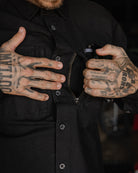 Work Shirt Long Sleeve - Black - Dixxon Flannel Co.