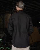 Work Shirt Long Sleeve - Black - Dixxon Flannel Co.