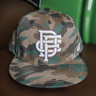 Badge Flat Bill Snapback - Camo - Dixxon Flannel Co.