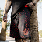 Black & Red Bolt Boardshorts - Dixxon Flannel Co.