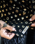 Bougie Short Sleeve - Black & Gold - Dixxon Flannel Co.
