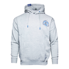 Blue Branded Pullover Hoodie - Heather Grey - Dixxon Flannel Co.