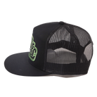 Classics Redefined Flat Bill Trucker Snapback - Black - Dixxon Flannel Co.
