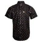 Bougie Short Sleeve - Black & Gold - Dixxon Flannel Co.