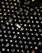 Bougie Short Sleeve - Black & Gold - Dixxon Flannel Co.