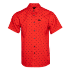 Black Polkacide Short Sleeve - Red - Dixxon Flannel Co.