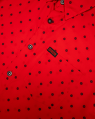 Black Polkacide Short Sleeve - Red - Dixxon Flannel Co.