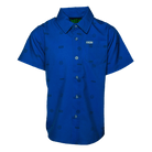 Youth Executive Short Sleeve - Blue - Dixxon Flannel Co.