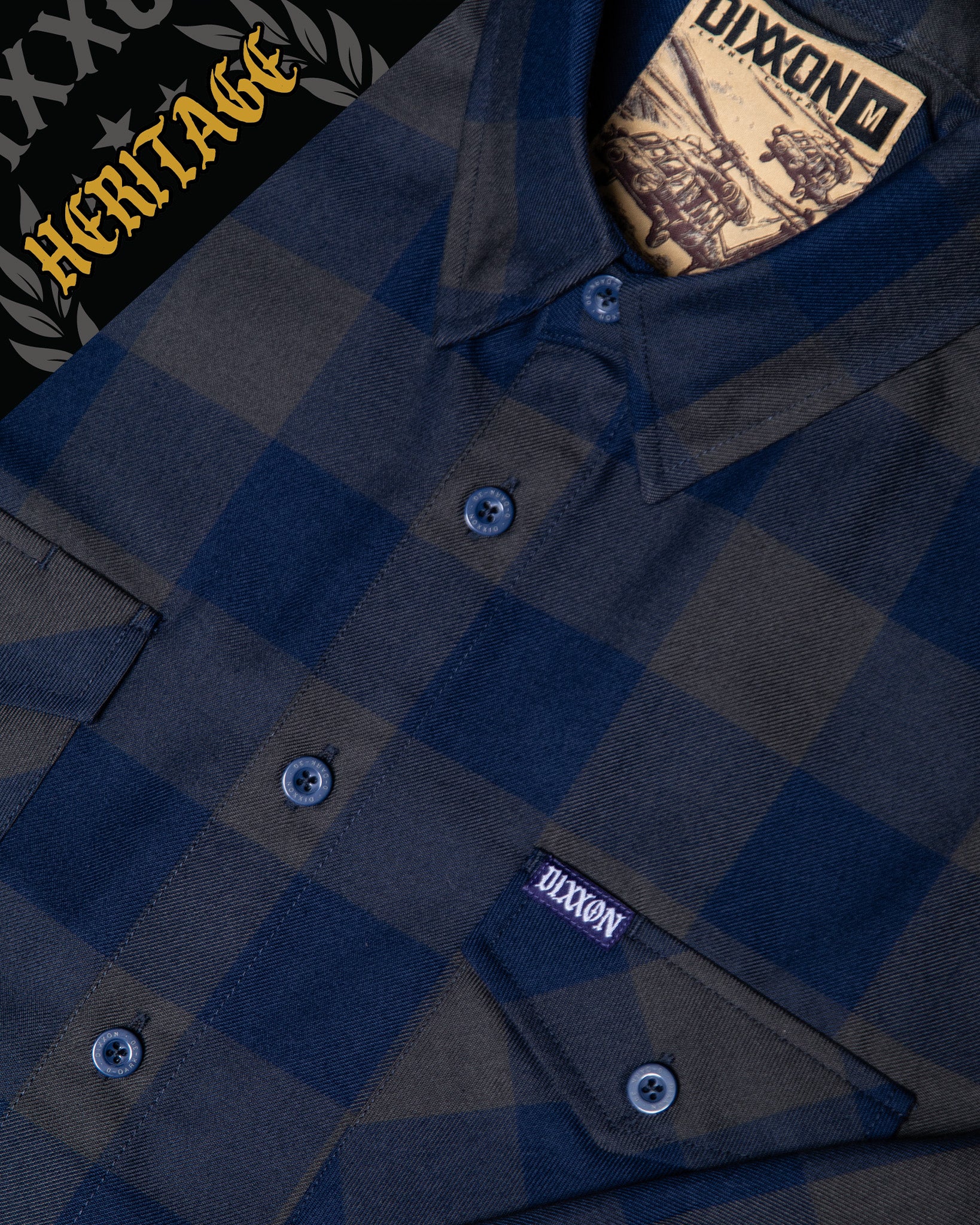 0 Dark 30 Heritage Flannel - Dixxon Flannel Co.