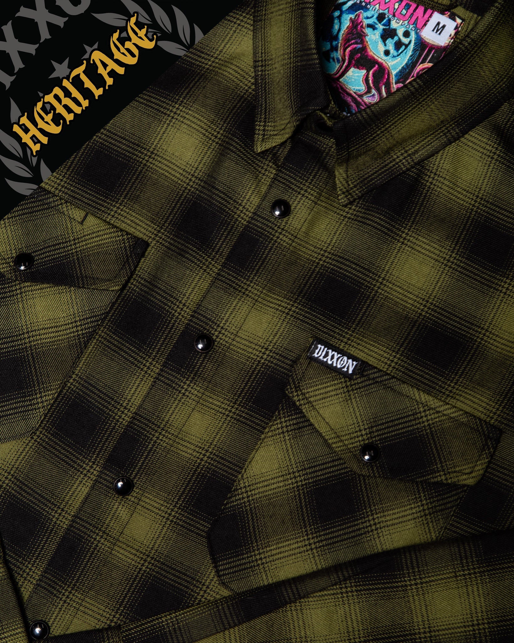 Lone Wolf Heritage Flannel - Dixxon Flannel Co.