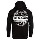 White Working Class Gear Pullover Hoodie - Black - Dixxon Flannel Co.