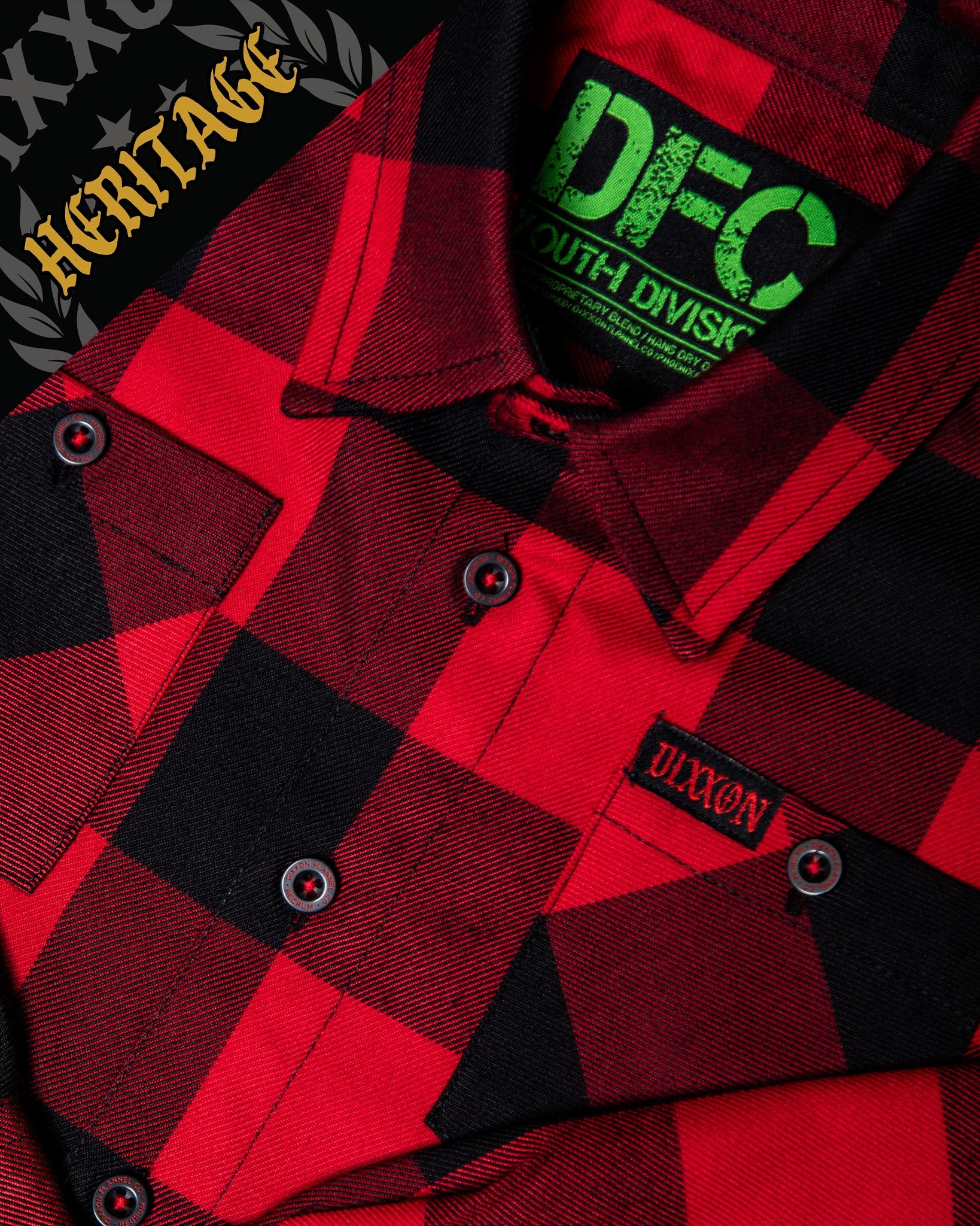 Youth Redrum Heritage Flannel - Dixxon Flannel Co.
