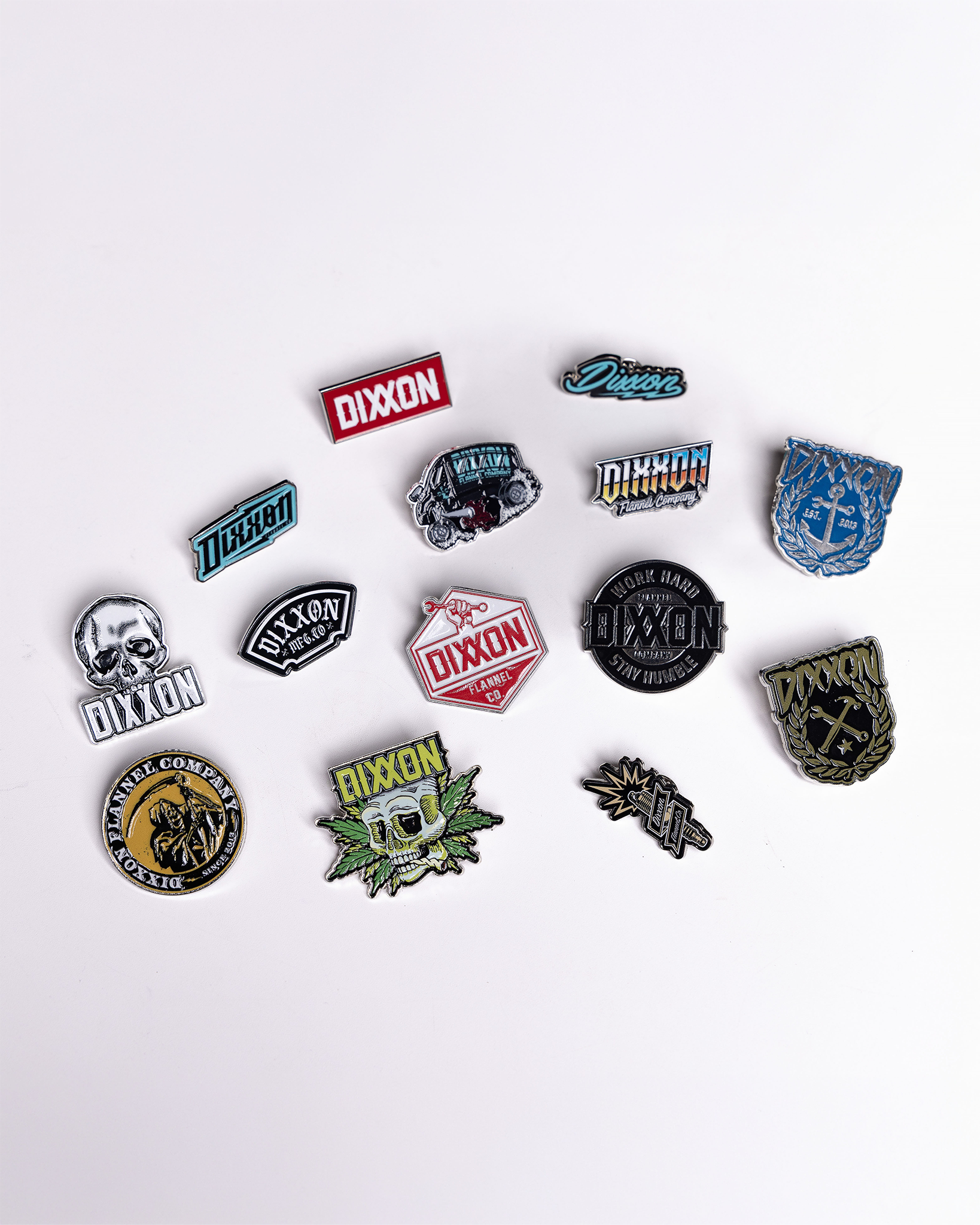 Cranium Enamel Pin - Dixxon Flannel Co.