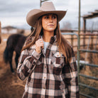 Women's Amarillo Sherpa Lined Flannel Jacket - Dixxon Flannel Co.