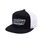 Bolt Logo Trucker Snapback - Black/ White | Dixxon Flannel Co.