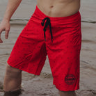 Finney Boardshorts - Red - Dixxon Flannel Co.