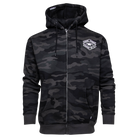 Forged Zip Up Hood - Black Camo - Dixxon Flannel Co.
