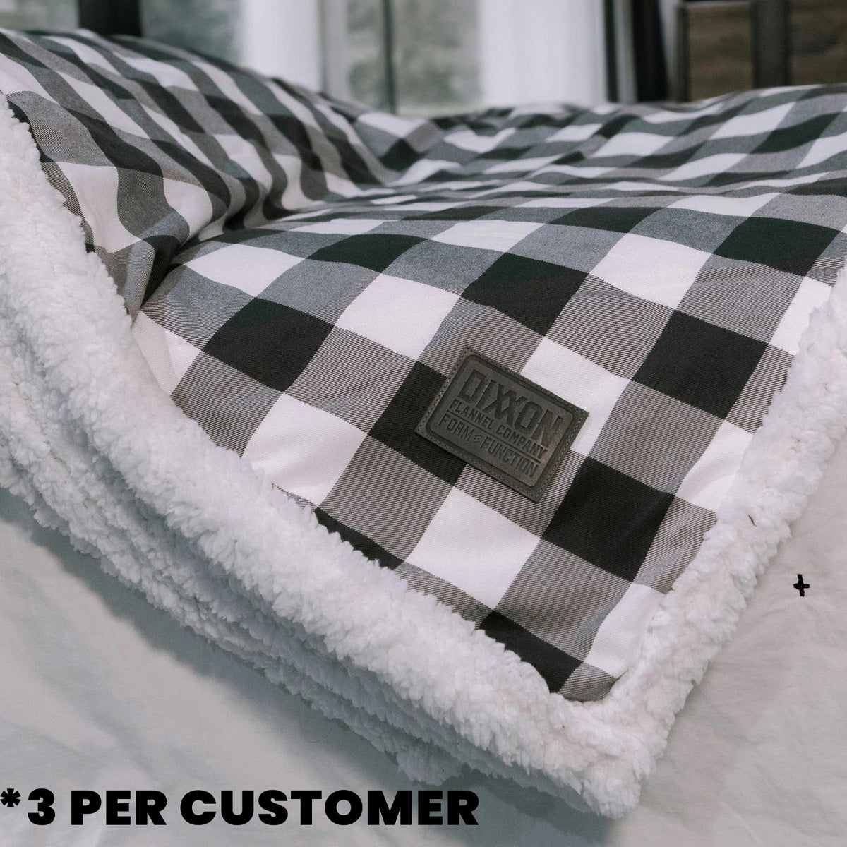 Pinnacle Flannel Sherpa Blanket Dixxon Flannel Co. DIXXON UK