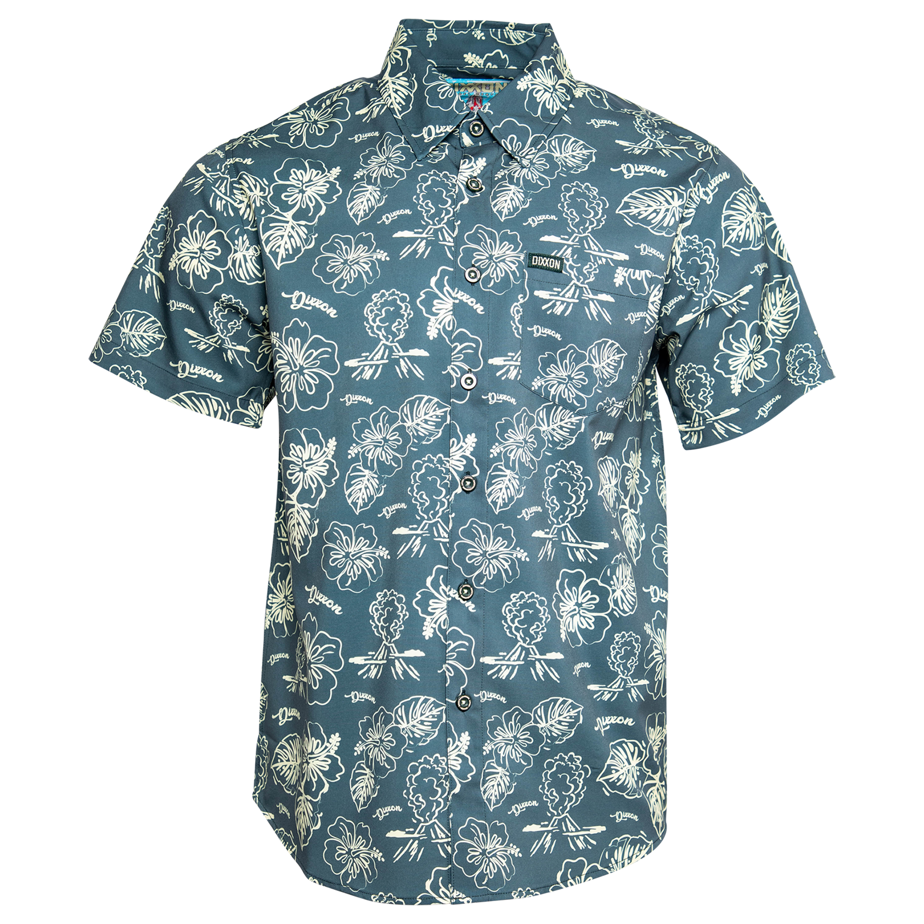 Mount Wannahockaloogie Short Sleeve - Green & Yellow - Dixxon Flannel Co.