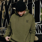 Black Crest Lightweight Pullover Hoodie - O.D Green - Dixxon Flannel Co.