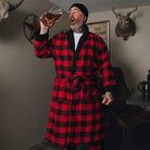 Redrum Fleece-Lined Robe - Dixxon Flannel Co.