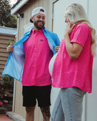 The Creator Short Sleeve - Pink - Dixxon Flannel Co.