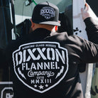 White Worn Badge Crewneck - Black - Dixxon Flannel Co.