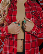 Women's Eddie Van Halen Eruption Flannel - Dixxon Flannel Co.