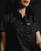 Women's The F Word Short Sleeve - Black & Grey - Dixxon Flannel Co.