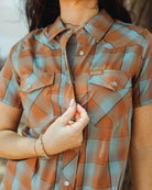 Women's The Frontier Bamboo Short Sleeve - Lasso - Dixxon Flannel Co.