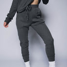 Women's Waffle Knit Joggers - Dark Grey | Dixxon Flannel Co.