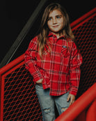 Youth Eddie Van Halen Eruption Flannel - Dixxon Flannel Co.