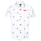Youth The Mulligan Short Sleeve - White - Dixxon Flannel Co.