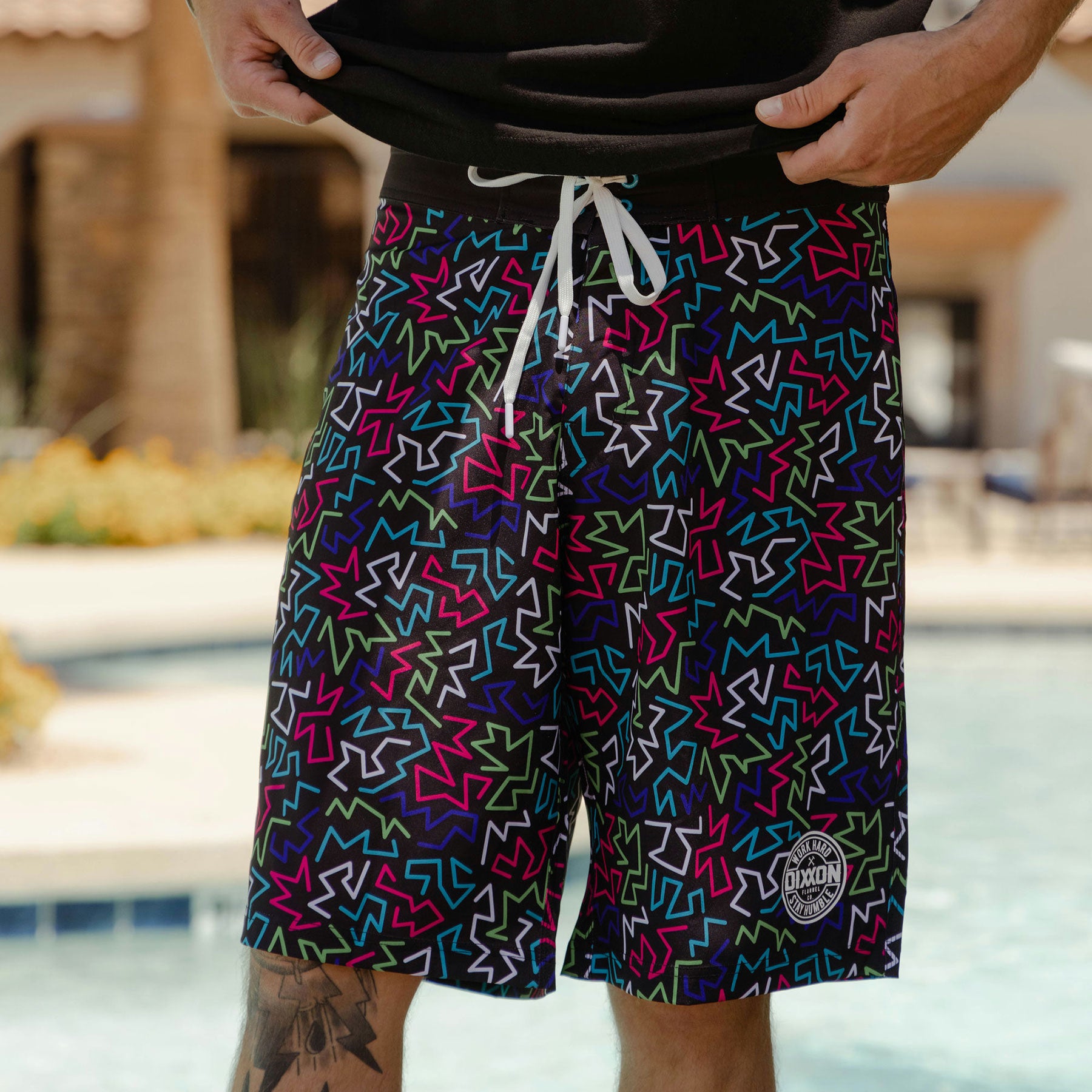 メンズウェア THE SWINGGGR/MULTI FUNCTIONAL SHORTS The Zag Boardshorts – DIXXON UK