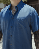 Benny TS Short Sleeve - Blue - Dixxon Flannel Co.