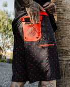 Black & Red Bolt Boardshorts - Dixxon Flannel Co.