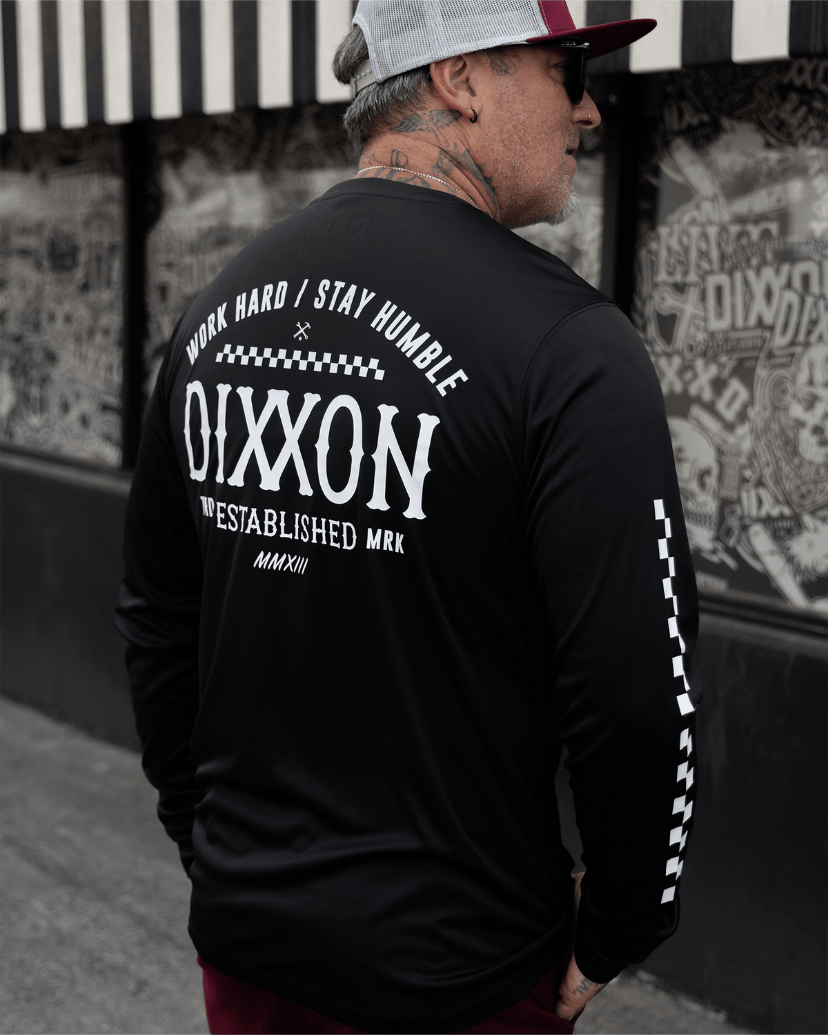 Bones UV Long Sleeve T-Shirt - Black - Dixxon Flannel Co.