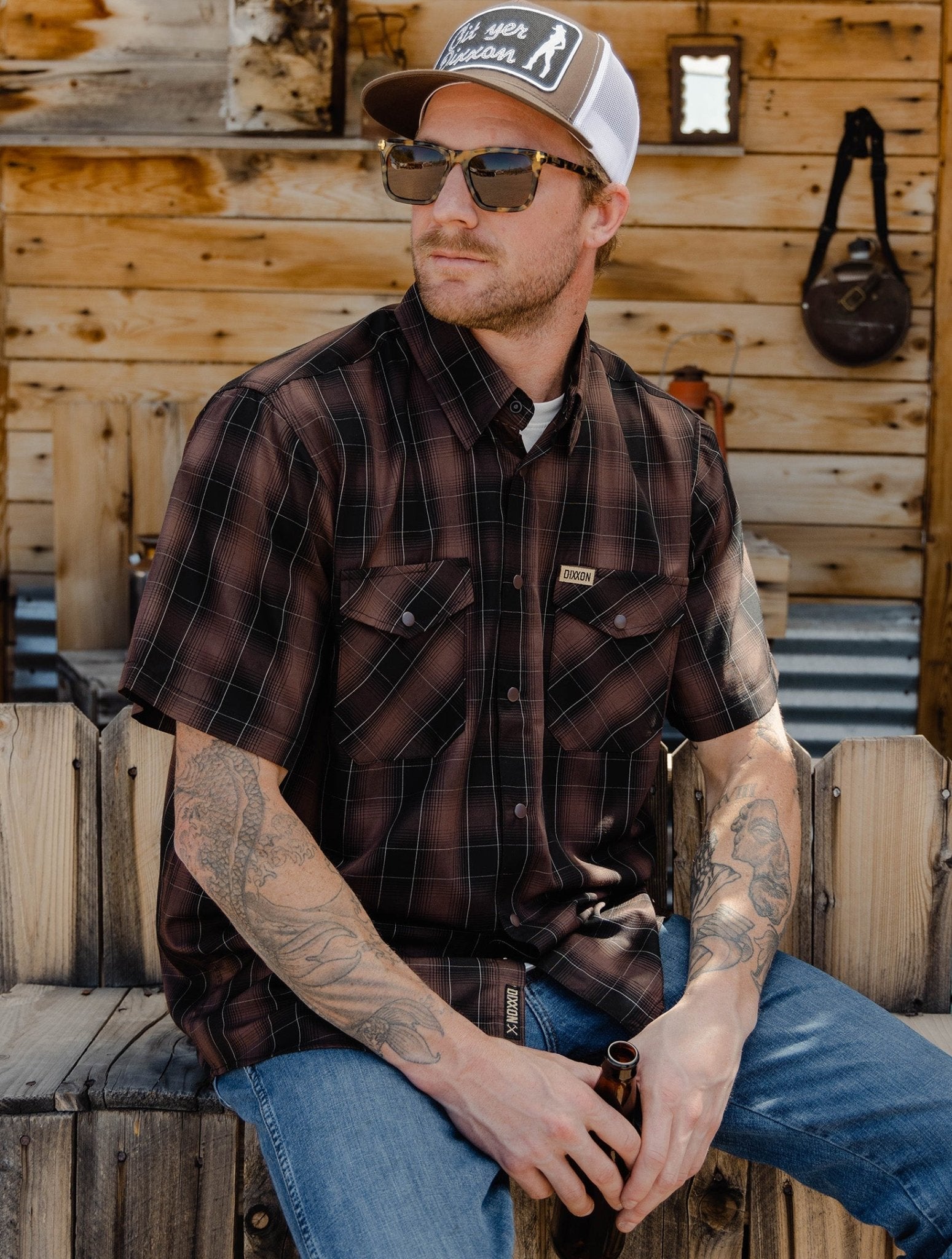 Calico Bamboo Short Sleeve - Dixxon Flannel Co.