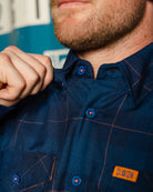 DDC + TRU (Draplin) Flannel - Never - Ending Navy - Dixxon Flannel Co.